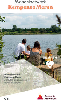 Wandelknooppuntenkaart Wandelnetwerk BE Kempense meren | Provincie Antwerpen Toerisme