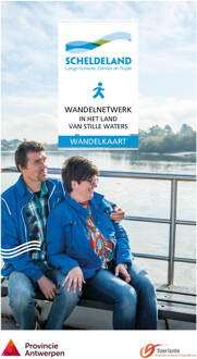 Wandelknooppuntenkaart Wandelnetwerk BE Land van Stille Waters - Scheldeland | Provincie Antwerpen Toerisme
