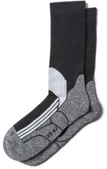 wandelsokken - zwart - maat 35-38 - 2 paar