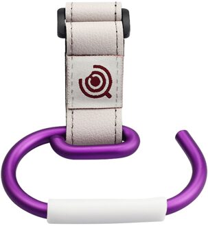 Wandelwagen Organizer Hanger Haken 2Pcs Universal Kinderwagens Haken Pram Rolstoel Tas Haak Boodschappentas Hanger #37 Paars