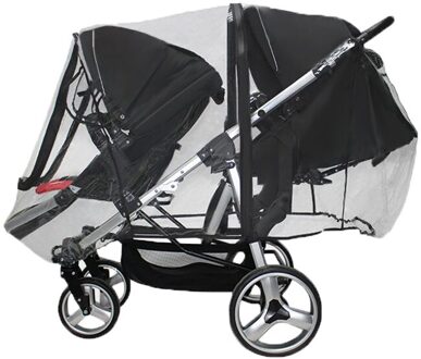 Wandelwagen Regenhoes Speciale Regenjas Voor Dubbele Wandelwagen Dubbele Wandelwagen Wind Cover Regenhoes Outdoor Regen Luifel