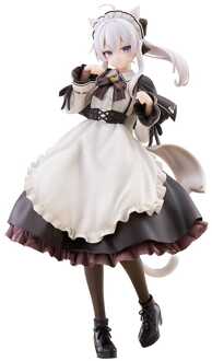 Wandering Witch: The Journey of Elaina F:NEX PVC Statue 1/7 Elaina Maid costume with cat ears Ver. 24 cm