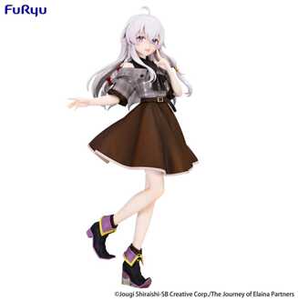 Wandering Witch: The Journey of Elaina Trio-Try-iT PVC Statue Elaina Brown Outfit Ver. 22 cm
