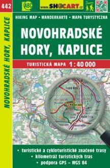 Wanderkarte Tschechien Novohradske hory, Kaplice 1 : 50 000