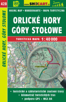 Wanderkarte Tschechien Orlicke hory, Gory Stolowe 1 : 40 000