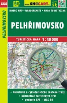 Wanderkarte Tschechien Pelhrimovsko 1 : 40 000