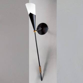 Wandfakkel Grandio roest roest antiek, goud, wit