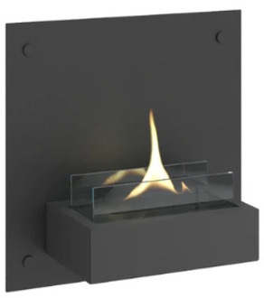 wandhaard Solo 90 metaal 45 x 45 cm zwart