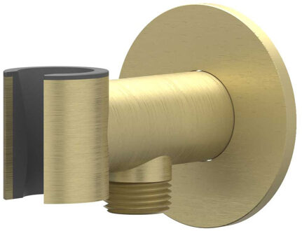 Wandhouder - geïntegreerde wateruitlaat - 1/2 - RVS316 - geborsteld mat goud PVD 6900212 Goud geborsteld