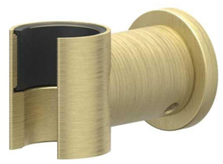 Wandhouder - rozet - bevestigingsmateriaal - Geborsteld mat goud PVD 6900104 Goud geborsteld