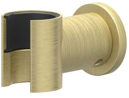 Wandhouder - rozet - bevestigingsmateriaal - Geborsteld mat goud PVD 6900104 Goud geborsteld