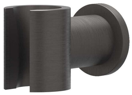 Wandhouder - rozet - bevestigingsmateriaal - RVS316 - geborsteld carbon black PVD 6900114 Carbon black geborsteld (antraciet)