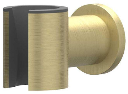 Wandhouder - rozet - bevestigingsmateriaal - RVS316 - geborsteld mat goud PVD 6900112 Goud geborsteld