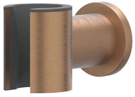 Wandhouder - rozet - bevestigingsmateriaal - RVS316 - geborsteld mat koper PVD 6900113 Koper geborsteld