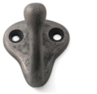 Wandkapstok - tin - Retro enkele haak - kapstokken - haken - 3 x 3 cm