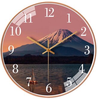 Wandklok 10 Inch Stille Opknoping Digitale Quartz Horloges Creatieve Dikke Grens Horloge Woonkamer Studie Decor Quartz Klok Needl 1024 model- 10 duim