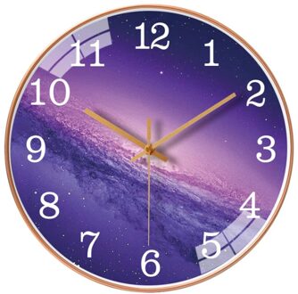 Wandklok 10 Inch Stille Opknoping Digitale Quartz Horloges Creatieve Dikke Grens Horloge Woonkamer Studie Decor Quartz Klok Needl 1025 model- 10 duim