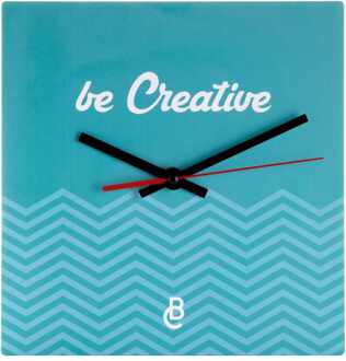 Wandklok Custom Made VIERKANT