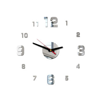 wandklok horloge modern grote decoratieve klokken Europa acryl stickers woonkamer acryl Wandklokken & SL