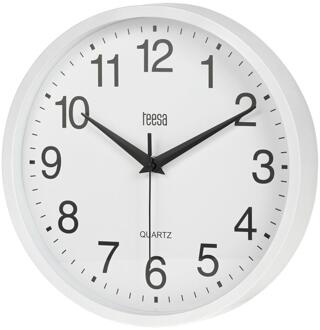 Wandklok Ø25cm wit