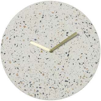 Wandklok Terrazzo rond - ø29.5x4 cm