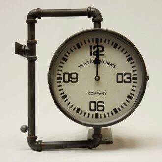 wandklok waterworks - vintage