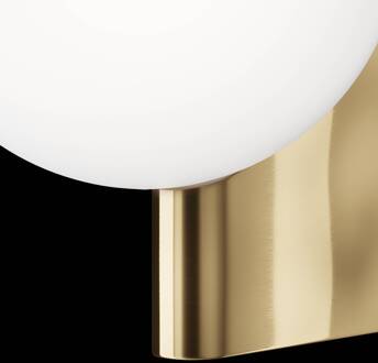 wandlamp Avant-garde messing glas/metaal hoogte 30 cm messing, wit