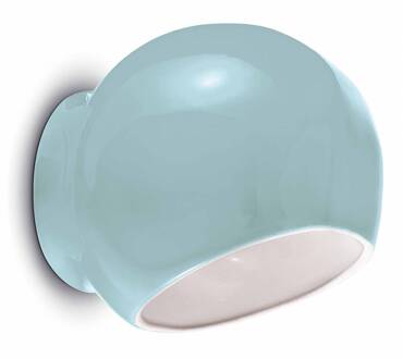 Wandlamp Ayrton keramiek, blauw