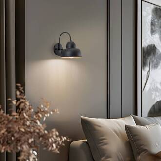 Wandlamp Berceste 180-A zwart/goud zwart, goud