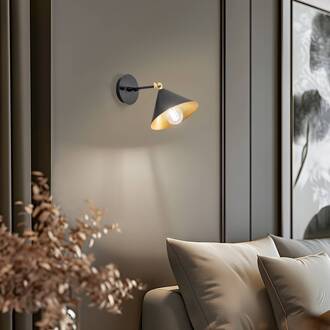 Wandlamp Berceste 185-A zwart/goud zwart, goud