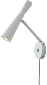 Wandlamp Bordeaux - Wit - 10.5x26x34.5cm