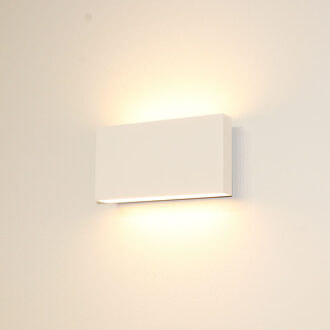 Wandlamp Box L 17 cm H 9 cm wit
