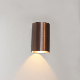 Wandlamp Brody 1 Donker Brons Goud Led