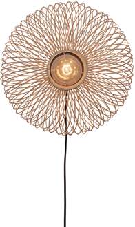 Wandlamp Cango - Bamboe - Ø40cm Bruin