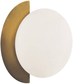 Wandlamp Darcy, goudkleurig goudkleurig, wit