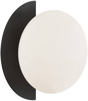 Wandlamp Darcy, zwart zwart, wit