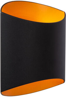 Wandlamp Diletta Zwart G9