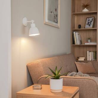 Wandlamp Emoti, 1-lamp, wit