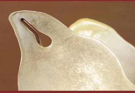 Wandlamp FIRENZE 63 amber, antiek bruin