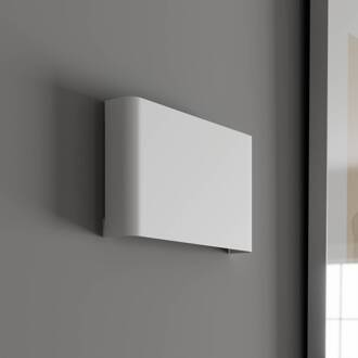 Wandlamp Haga, wit, metaal, G9, up/down, 25,5 cm breed