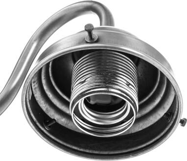 Wandlamp Larry, nikkel mat nikkel, wit