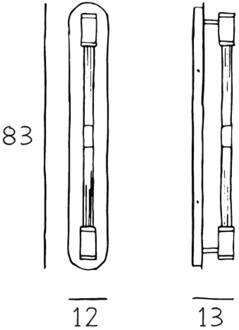 Wandlamp Liberty Double, zwart, 2-lamps, hoogte 83 cm