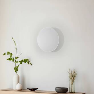 wandlamp Lunia New, wit, Ø 30 cm