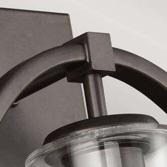 Wandlamp Marlena, brons antiek antiek brons, helder