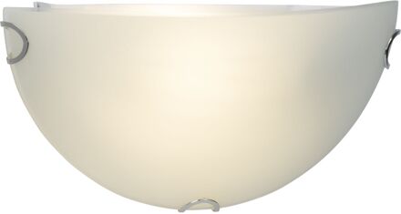 Wandlamp Melania Metaal Glas E27