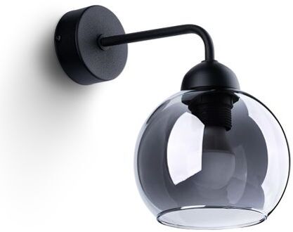 Wandlamp Modern Alino Zwart
