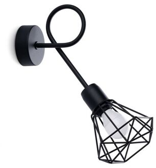 Wandlamp Modern Artemis Zwart