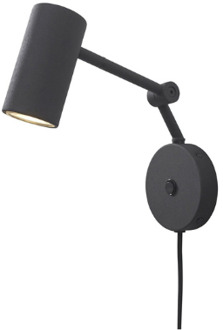 Wandlamp Montreux - Zwart - 10.5x21.5x18cm