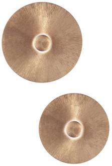 Wandlamp Moon Sun, Ø 54 cm, goud