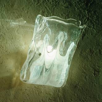 Wandlamp MURANO zilver, helder, wit